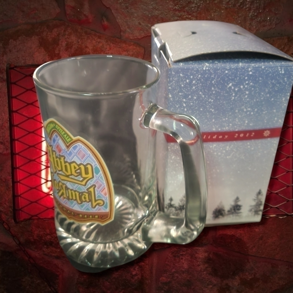 VINTAGE BJ'S Restaurant Abbey Normal Belgian Style Ale Glass Beer Stein